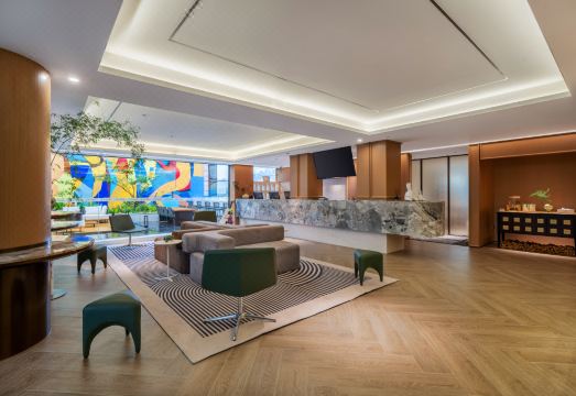 프레지덴셜 맨션의 침실 모습