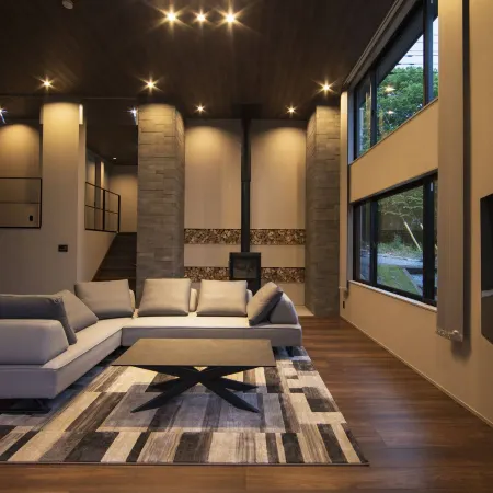 Luxury villa with sauna, BBQ, fire pit, stream and forest bathing — COCO VILLA Nasu Highland