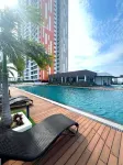 Meritus Residence 4min to Penang Bridge - Pools