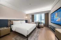 Taiyuan South Station Jinyang Street Manxin Hotel - parking