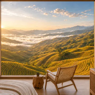 Longsheng Longji Lanxing Yuyue Panorama Hotel (Jinfoding No.3 Viewing Store) Hotels near Golden Buddha Peak View Point