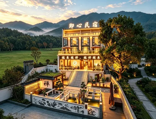 Jiuhua Mountain · Yixin  ksitigarbha bodhisattva 【 Private Smart Courtyard High end Hotel 】 - 3-Star