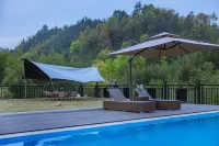 One Mountain and One House · Starry Sky Pool · Bamboo Forest Holiday Parent-child Beauty Su