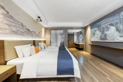 HEBE Xiyue Yingshi Hotel (Loudi Dahan Road) Отели рядом с достопримечательностью «Площадь города Вайцзян Яуйюань»