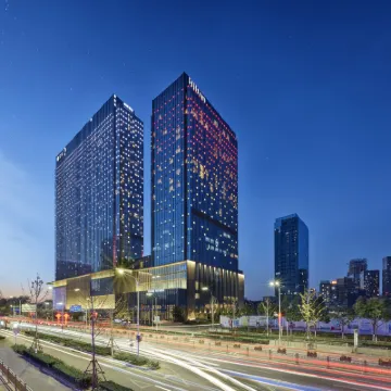 北京通州北投希爾頓酒店 鄰近果园的酒店