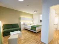 スマート アパート リビング – ウィーン ハウプトバーンホフ - セルフ チェックイン ウィーンのホテル