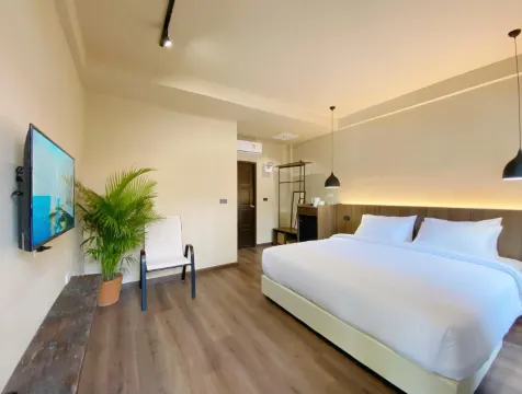 ห้องเบสิกเตียงคู่, 1 เตียงคิงไซส์