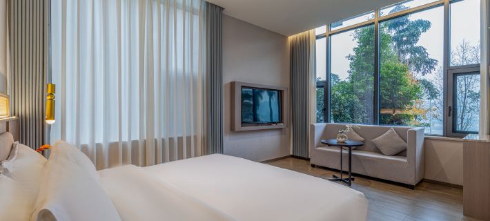Qinglan Hotel (Zhanggongqiao Food Street Branch) Hotels in Leshan