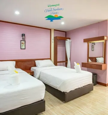 ห้องเตียงแฝด พร้อมระเบียง