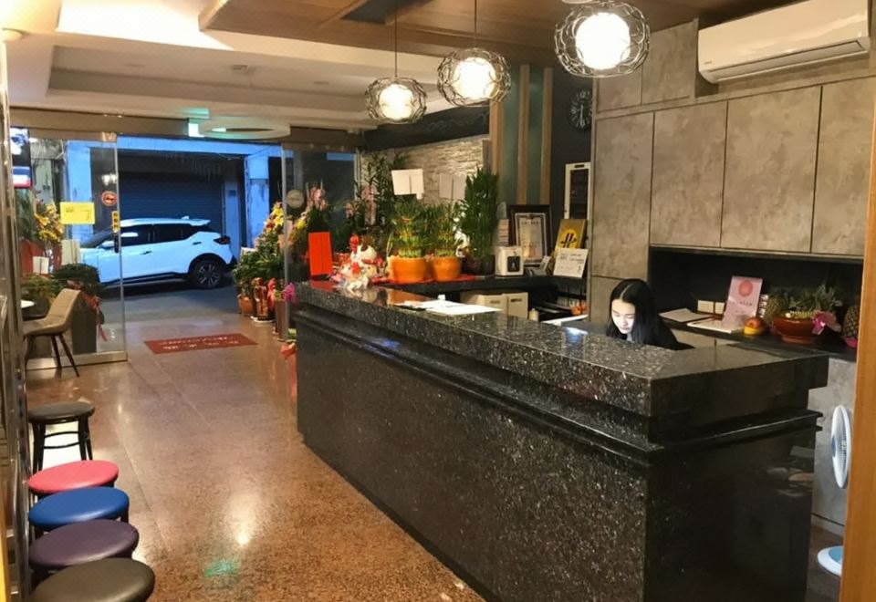 아이메이 진청 호텔의 깔끔한 욕실 공간