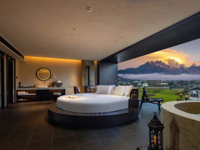 Luye Baisha · Rizhao Jinshan | bathing pool | Snow Mountain Manor Holiday Home stay