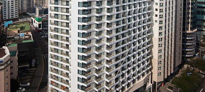Busan Yeongmu Parade Hotel  Haeundae Beach 釜山のホテル
