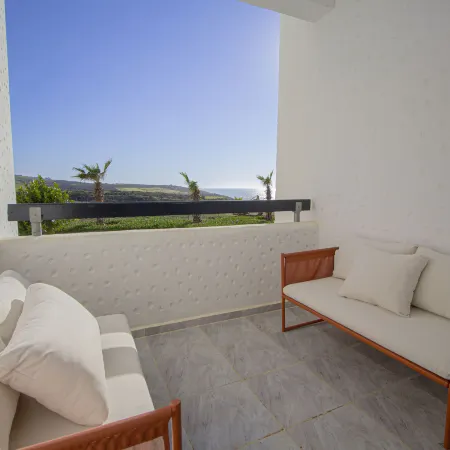 La Perle Dorée • Sea View Apartment in Resort • Pools Access