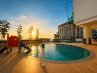 Beachfront Seaview Suite | Cenang | Super King Bed - مسبح غير متناهي