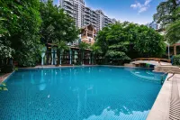 โรงแรมรีสอร์ทน้ำพุร้อนไห่ถังหยานยวี่ (น้ำพุร้อนเซิงตี้ ถนนหนานปิน) - สระว่ายน้ำบนดาดฟ้า