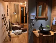 Huidu Yishe · Panxi Homestay (Meiling Shenlongtan) - vue sur la montagne