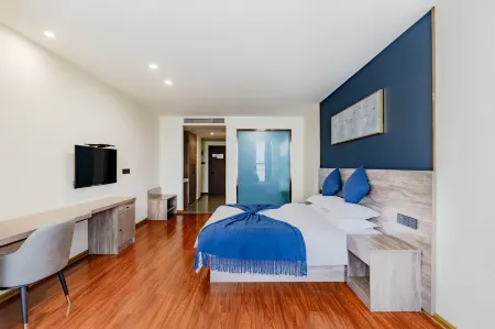 Yiheshun Boutique Hotel (Yihe South High-speed Railway Station University Town) Отели рядом с достопримечательностью «Anhui Vocational College of Electronics and Information Technology»