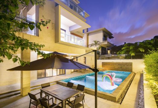 싼야 빌라 내부 전경