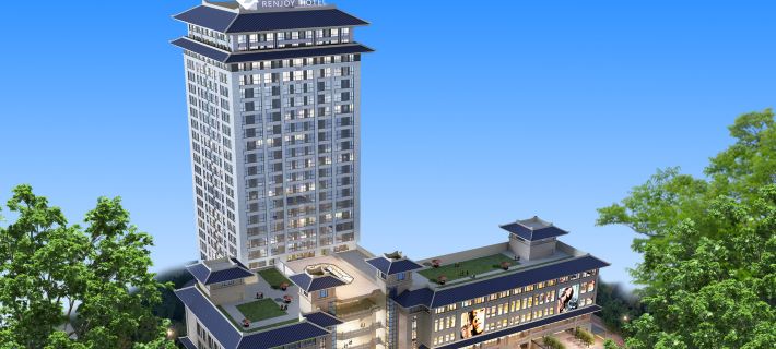 Hanzhong Central Square High Speed Railway Station FeiFan Renjoy Hotel Hotels in Hanzhong