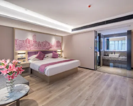 逸喆ホテル（寧明花山德華歩行街） 寧明のホテル