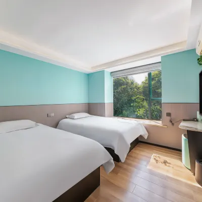 MAXACCOM Future Hotel (Shanghai Hongqiao Airport Xinzhuang, Qibao) Hotel dekat Stasiun Metro Qibao