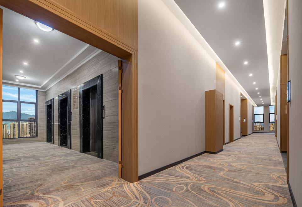 난촨 숙소 조식 뷔페