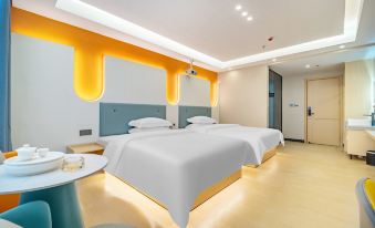 You can also stay at Meisu Hotel (Zhongjun World City Branch, Jinxianmen Avenue, Jieyang)
