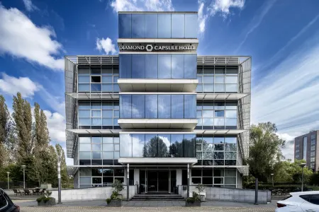 Diamond Capsule Hotel Amsterdam South Отели рядом с достопримечательностью «Clara Maria Cheese & Clog Farm»