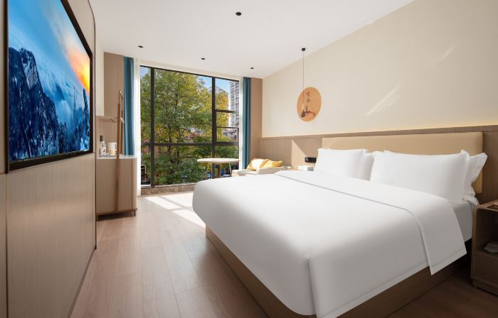 Xiboru Light Luxury Hotel (Jianghan Road Pedestrian Street Union Hospital)