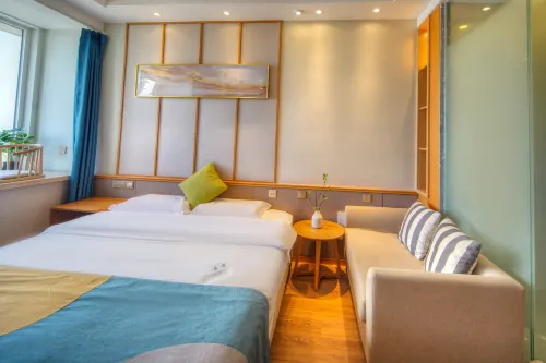 Antu Light Luxury Apartment (Qingdao China Railway World Expo City) - Yüzme Havuzu