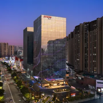 梅州梅江財盛中心希爾頓歡朋酒店 鄰近客天下客家小鎮景區的酒店