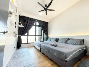 Paradigm Residences 1 BR, above Paradigm Mall ,up to 5 Person