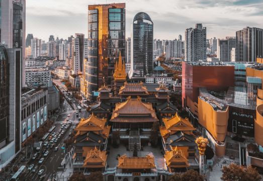 상하이 코스모 월드 유니온 서비스 아파트 로비