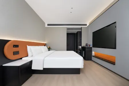 Manmei International Hotel (Hangzhou Oumei Financial City Wanda Plaza) Отели рядом с достопримечательностью «Guangfuchan Temple»