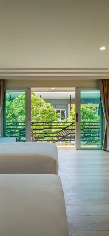 บังกะโลดีลักซ์เตียงแฝด