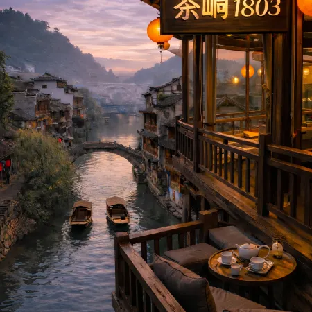 Chadong 1803 | Sunset Mountain Town · 360° Half-hill Garden · Vista Literary Guesthouse