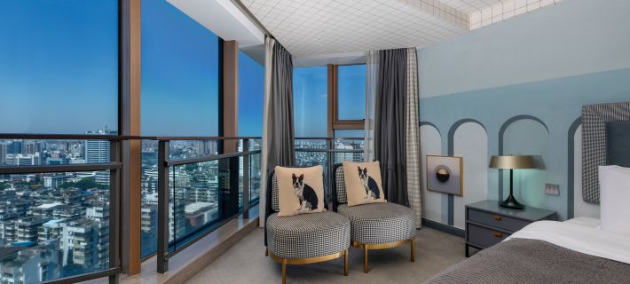 Puyun Cloud Apartments (Foshan Lingnan Tiandi Ancestor Temple Metro Station Branch) Hotels in Foshan