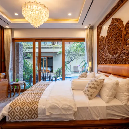 MJ Villa Sanur Отели рядом с достопримечательностью «Пляж Пенджембак»