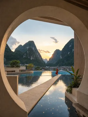 Lijiang • Muxin Resort Starry Sky Pool • Guilin Landscape Holiday Hotel - Jacuzzi