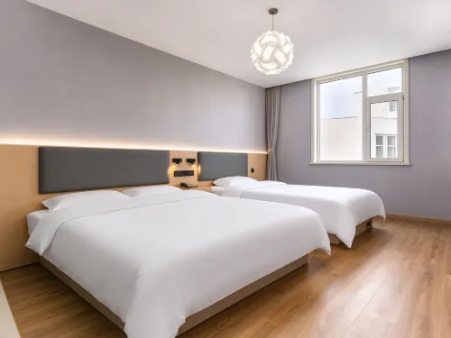Dushi Runyuan Hotel (Zibo Badaju) - ที่มีที่จอดรถ