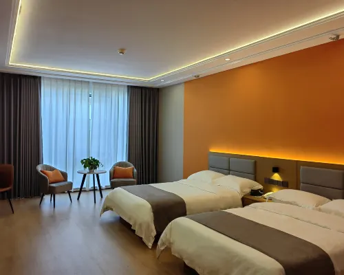 โรงแรมฟานรุ่ย เม่ยถู (อาคารผู้โดยสาร T3 สนามบินนานาชาติจงชวน) โรงแรมในเกาหลาน