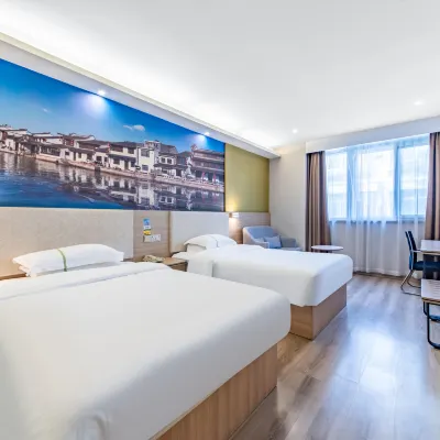 Super 8 Hotel (Suzhou Mudu Old Town Duzhuanqiao Subway Station) Hotel dekat Gunung Lingyan