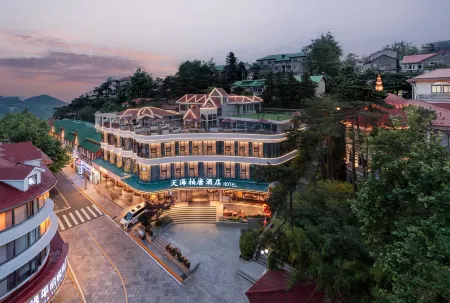Lushan Tianhai Baitang Hotel(Guling Street Cableway Station Store) Отели в г. Лу-Шан