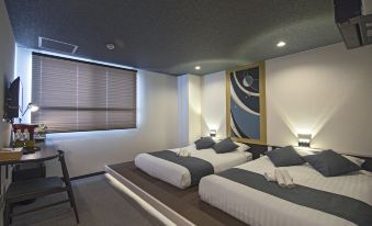 【YUYU UKIYOE HOTEL】Ten minutes to USJ｜1-minute walk to station | Newly built hotel