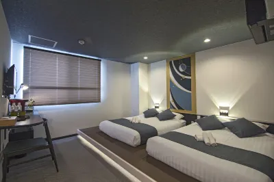 【YUYU UKIYOE HOTEL】Ten minutes to USJ｜1-minute walk to station | Newly built hotel Hotels in Osaka