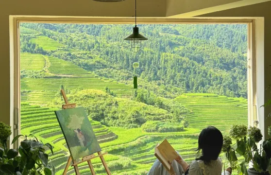 雲雅·琴棲空中花園全景民宿（龍脊梯田金坑大寨店）