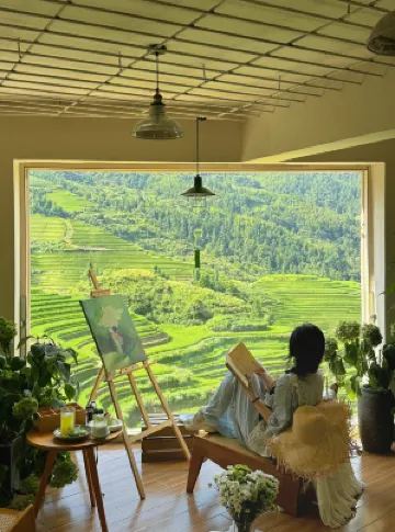 雲雅·琴棲空中花園全景民宿（龍脊梯田金坑大寨店）