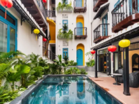 會安Yzistel 鄰近燈籠街的酒店