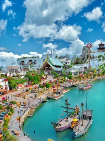 Beihai Qiaogang Wozhiwo Garden Hotel Отели рядом с достопримечательностью «Guantouling Sightseeing Platform»