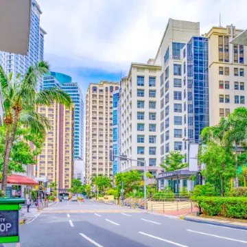 MCollection - Business & Leisure Stay in Eastwood City Отели рядом с достопримечательностью «Павильон для мероприятий Blue Leaf Cosmopolitan»